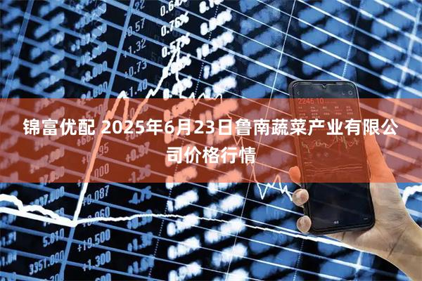 锦富优配 2025年6月23日鲁南蔬菜产业有限公司价格行情